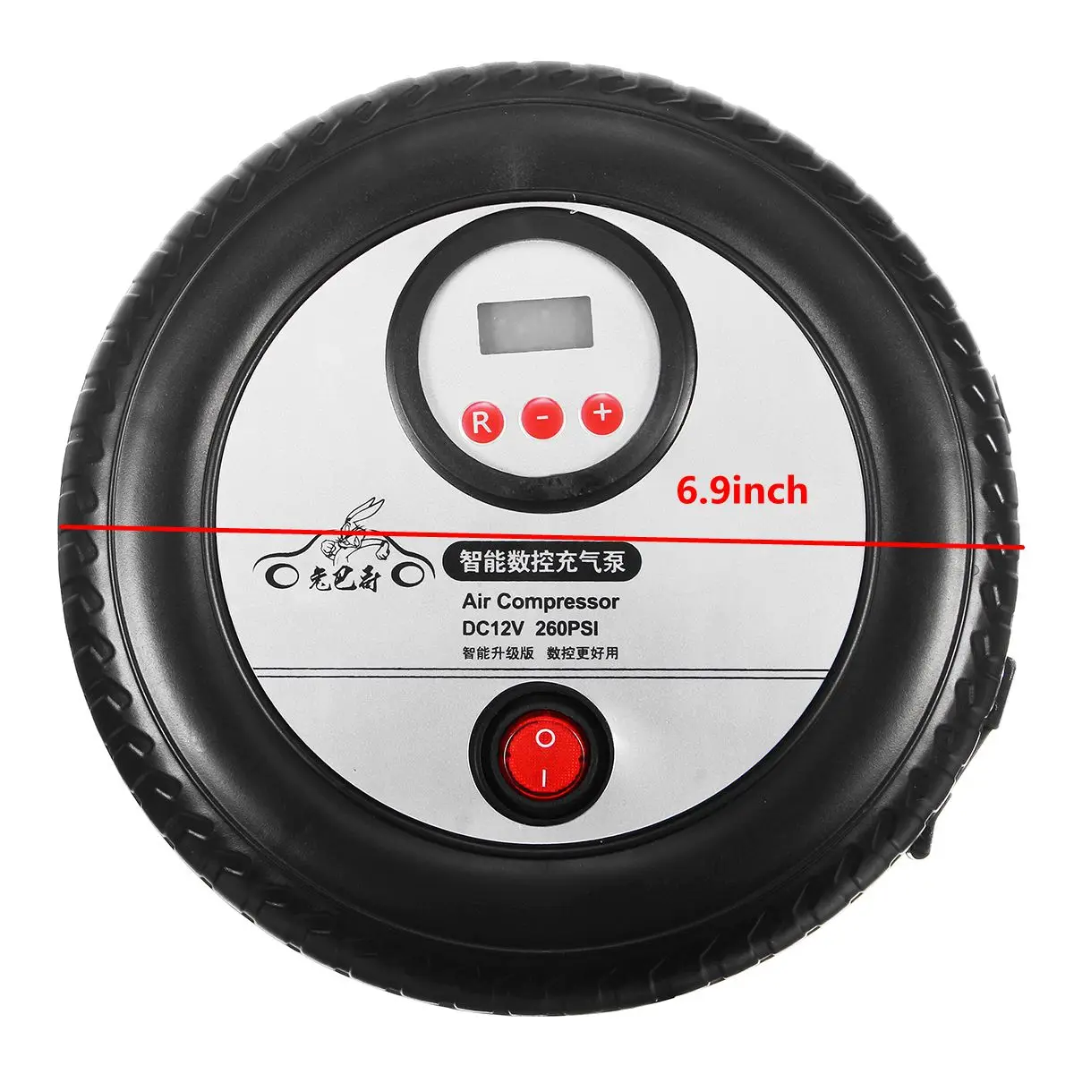 Portable Digital DC 12V Car Tyre Inflator Pump Air Compressor LCD Display 260PSI | Автомобили и мотоциклы
