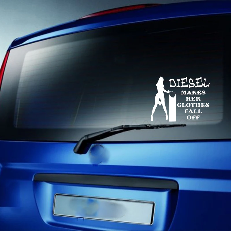 Дизельный одежду Веселая наклейка трафарет окна автомобиля грузовик|decal sticker|sticker