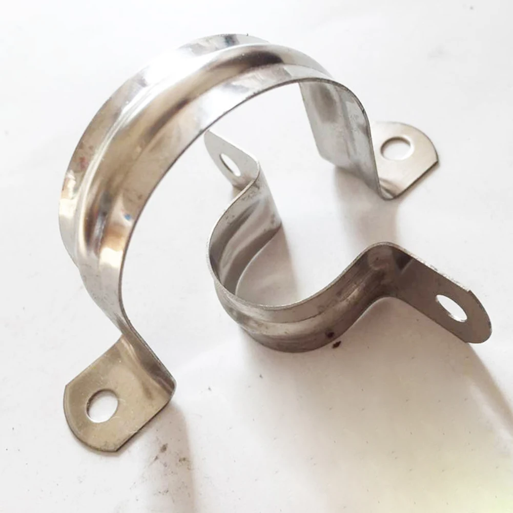 10pcs Stainless Steel Chemical Garden Irrigation Clamp Durable Hose U Shape | Обустройство дома
