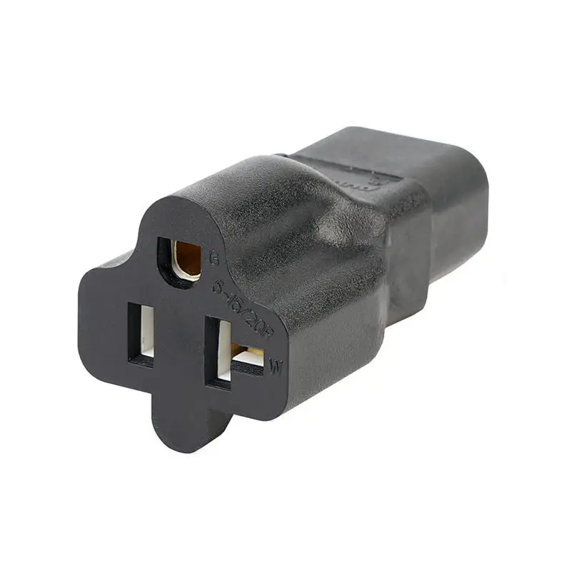 От C14 до 5 15R Iec 320 Male Nema 15R/20R расческа адаптер питания переменного тока 15Amp T Blade 20Amp