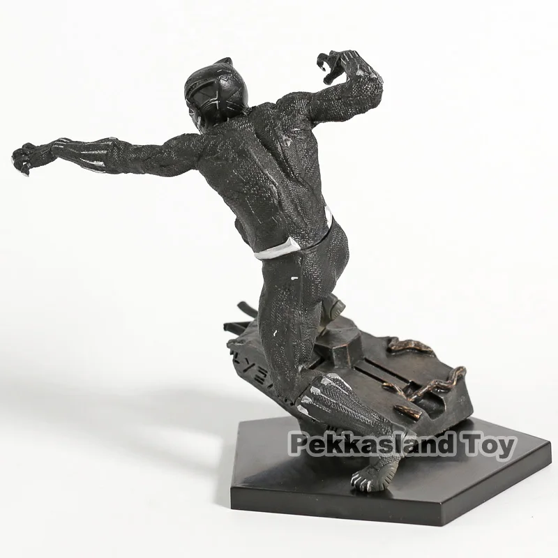 Фигурка в масштабе 1/10 коллекционная игрушка Черная пантера статуэтка из ПВХ |