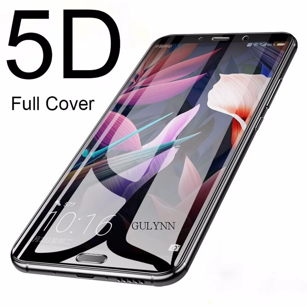 5D стекло для Huawei Mate 20 P20 30 Lite Защита экрана Nova 4 3E 5 5I 6 7 Honor 8X 8C P Smart 9 10 закаленное