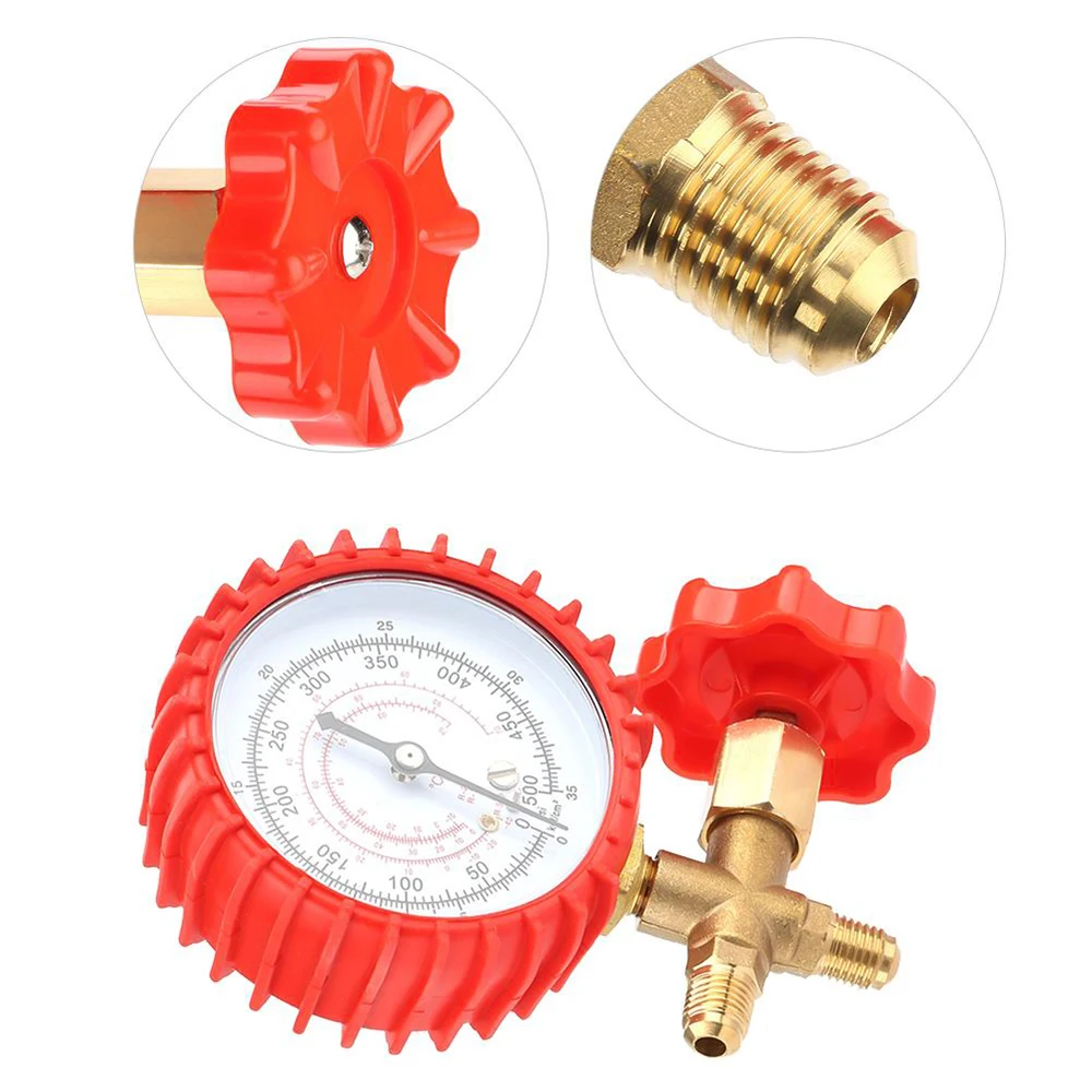 Манометр Хладагента Кондиционер перезарядки манометры манометр клапан для R12 R502