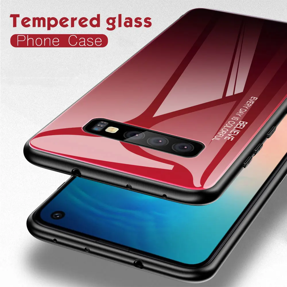 KISSCASE двойной Цвет чехол для samsung S10E S8 плюс A6 J8 S9 S10 A8 NOTE 8 примечание 9 Galaxy J4 |