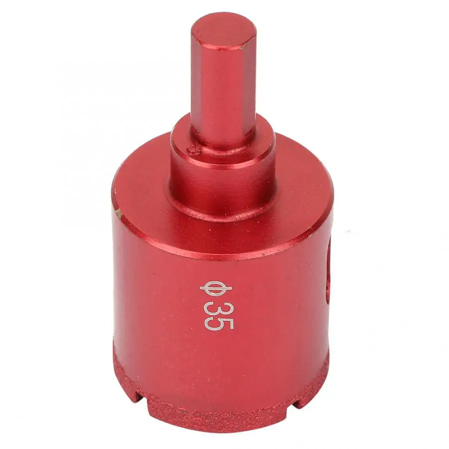 Сверла с зенкером Алмазный сердечник паяным покрытием Открыватель отверстий для