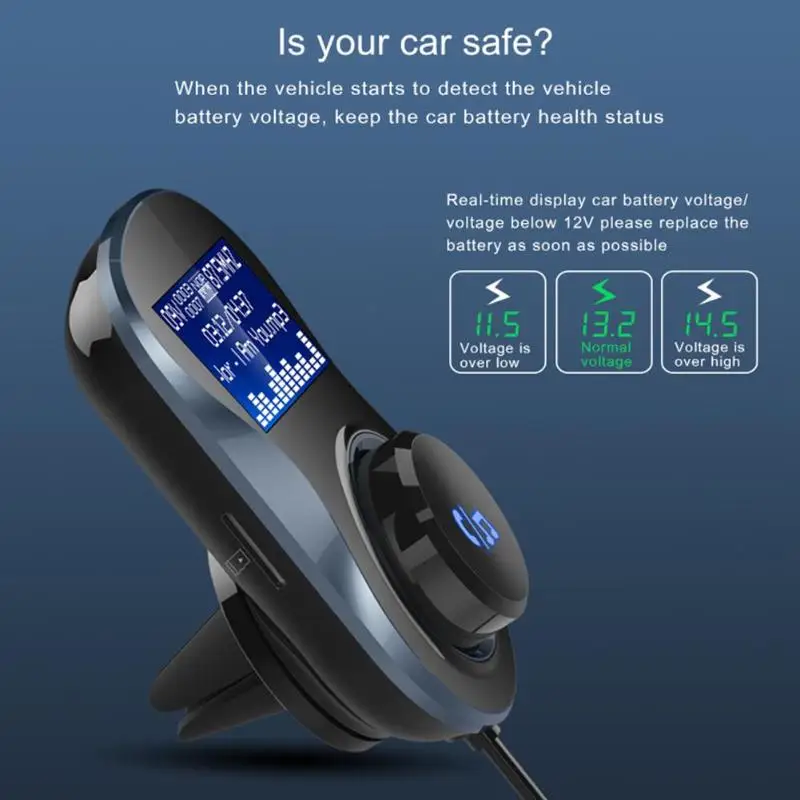 Bluetooth FM передатчик аудио автомобильный Mp3 плеер беспроводной fm модулятор громкой