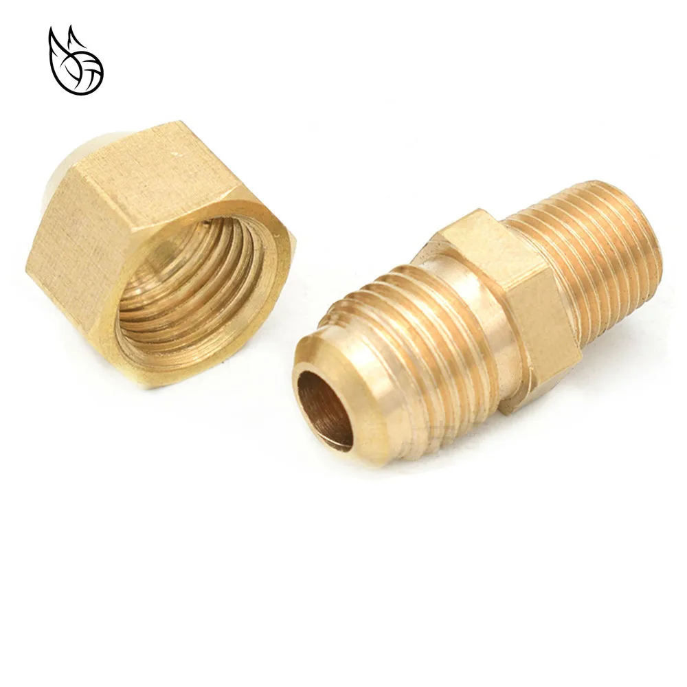 Медный сжигание непосредственно подключить 1/8 &quot1/4&quot 3/8 Мужской резьбовой