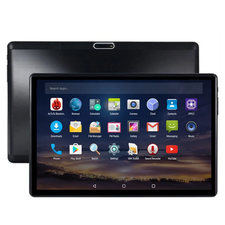 Новый 10 дюймовый планшетный ПК KUHENGAO 32/64 ГБ (4G + WiFi) черный серебристый золотистый