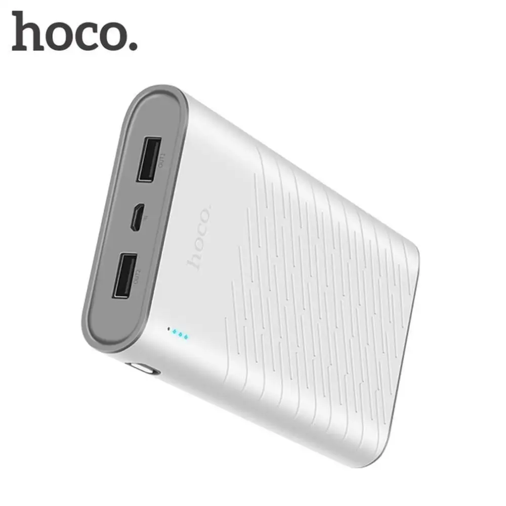 HOCO Power Bank 30000 мАч Powerbank Быстрая зарядка внешняя батарея портативное зарядное