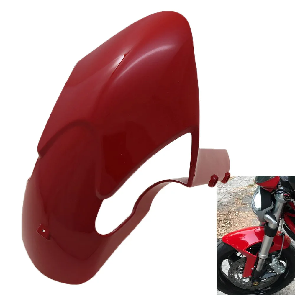 Переднее крыло мотоцикла брызговик блеск обтекатель для Ducati Monster 696 795 796 1200 S4R 1100
