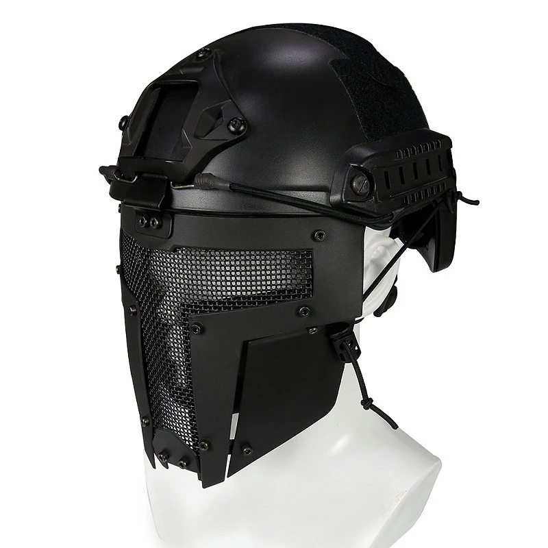 Новый наружный страйкбольный шлем сетчатый Airsoftsports мотоциклетный маска для лица