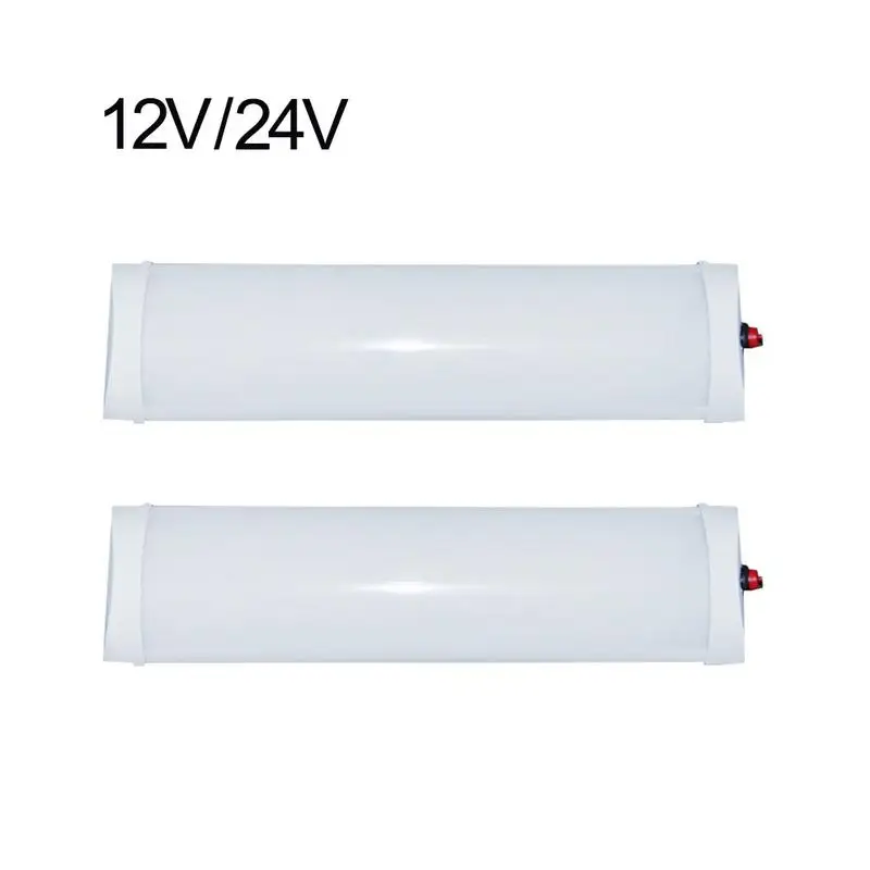 12V 24V Car Interior LED Light Bar Trunk Reading Lamp three-row roof light for Van Lorry Truck Camper Boat | Лампы и освещение