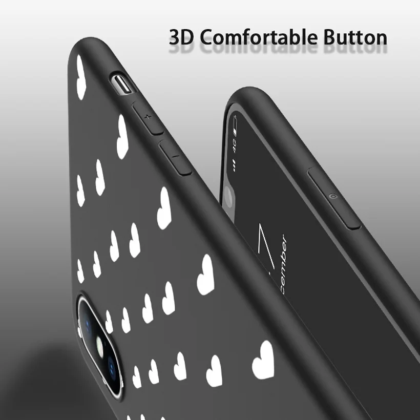 Рельефный телефонный чехол USLION 3D для iPhone 6 S 7 8 Plus Мультяшные Мягкие силиконовые