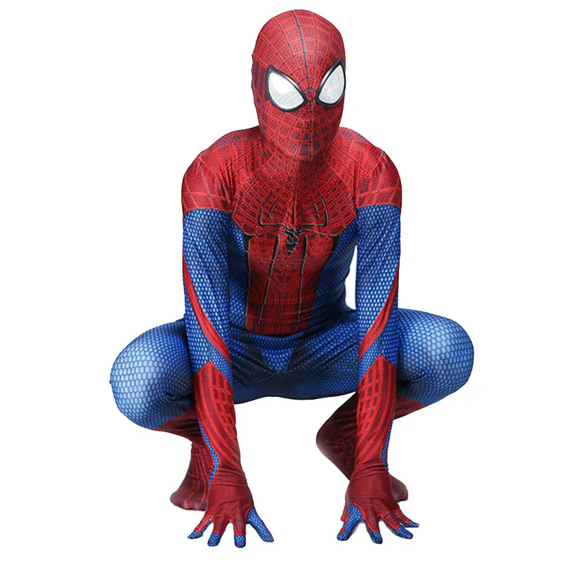Хэллоуин для взрослых детей мальчиков Человек паук 3 raimi костюм зентай косплея