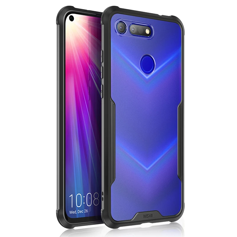 Msvii чехол для телефона huawei Honor V20 силиконовый 360 полная защита прозрачный |