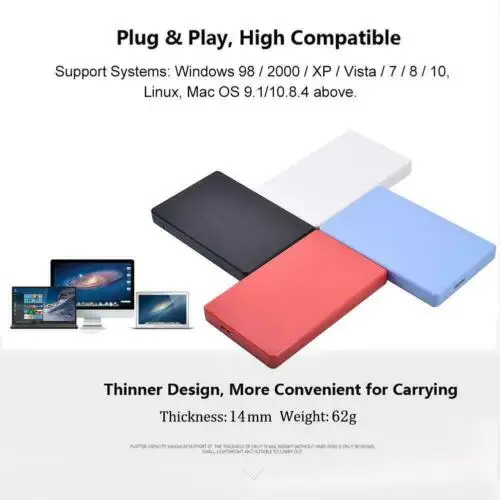 Чехол для внешнего жесткого диска 2 5 дюйма SATA USB 3 0|Док-станции ноутбуков| |