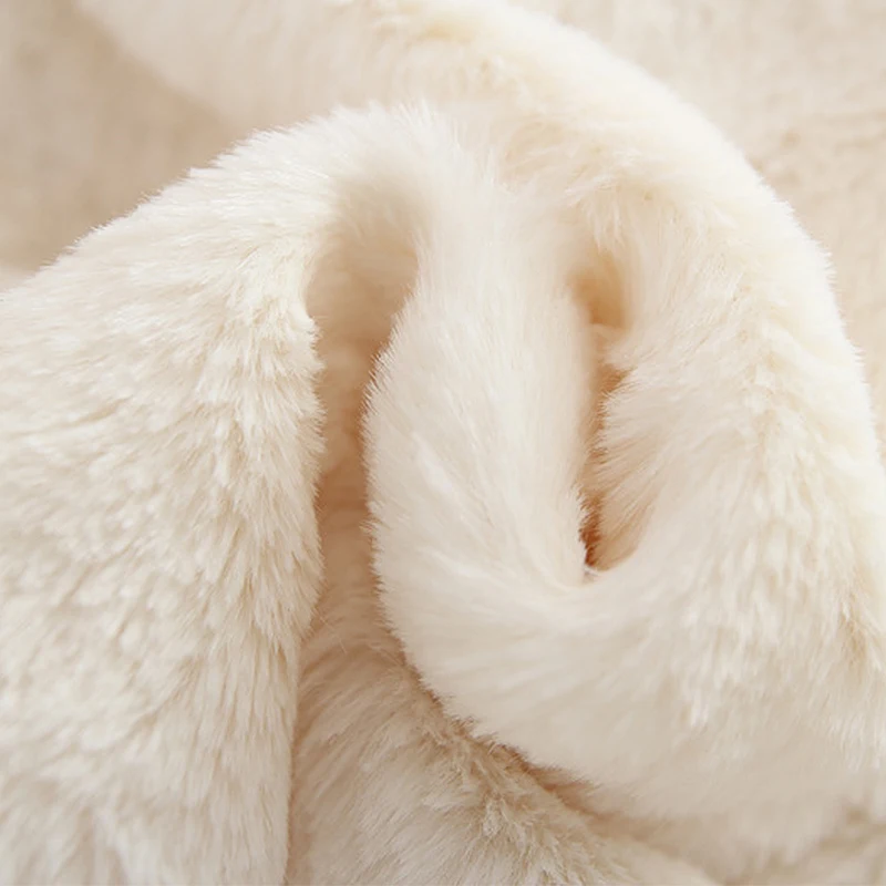 2345 года для девочек Зимняя Детская шерсть с толстой хлопковой подкладкой простая