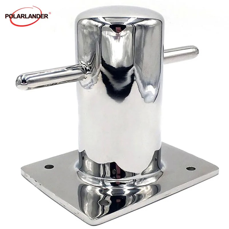 

Kayak Yacht Mooring Cleat Boating Accessories Boating Hardware Kayak Canoe Stainless Steel Single Cross Bollard Boat