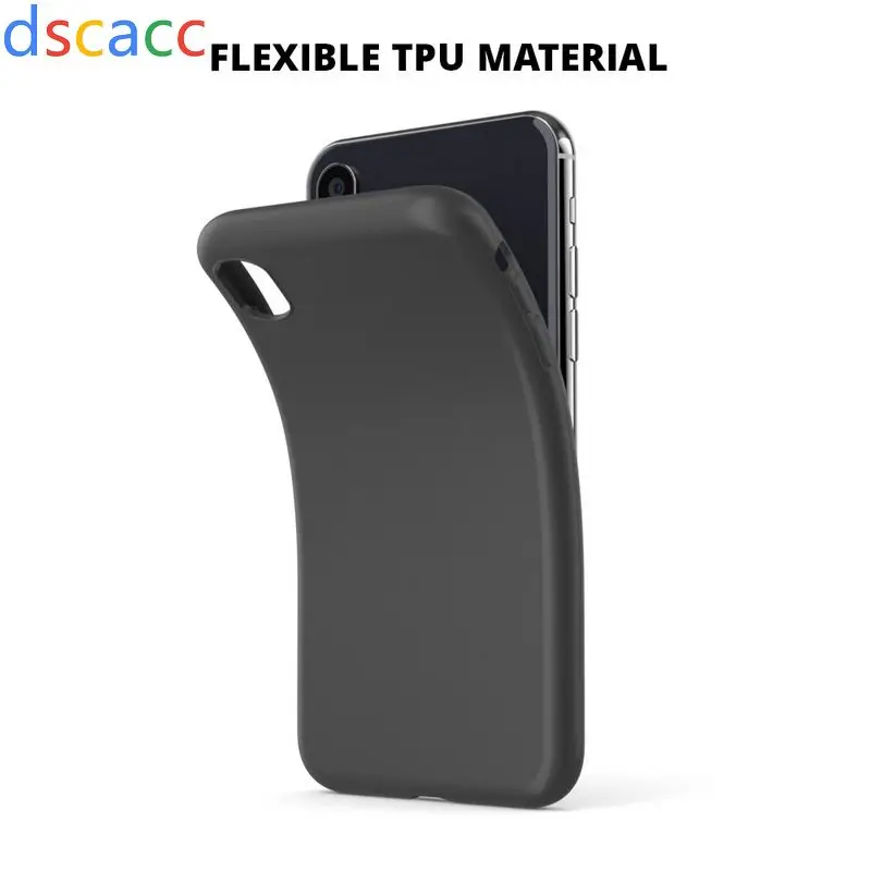 DSCACC Матовый ТПУ чехол для Huawei P Smart Honor 10 Lite View 20 Note Enjoy 9 Y7 2019 NOVA 4 P30 PRO Mate 20X 100 шт |
