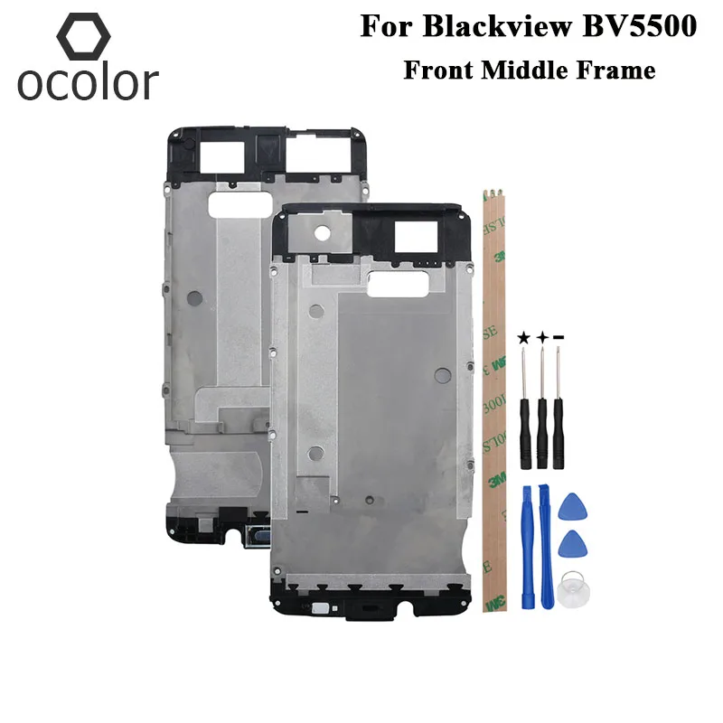 Ocolor для Blackview BV5500 Передняя средняя рамка высокого качества корпус телефона в