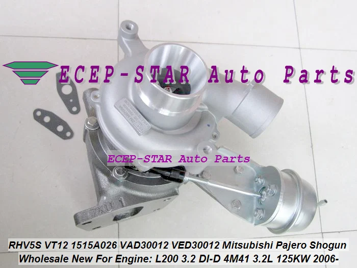 Турбокомпрессор Turbo RHV5 1515A163 VT13 1515163 1515-A163 для Mitsubishi Pajero V80 V90 Shogun L200 3 2 4 M41 л 125 кВт |