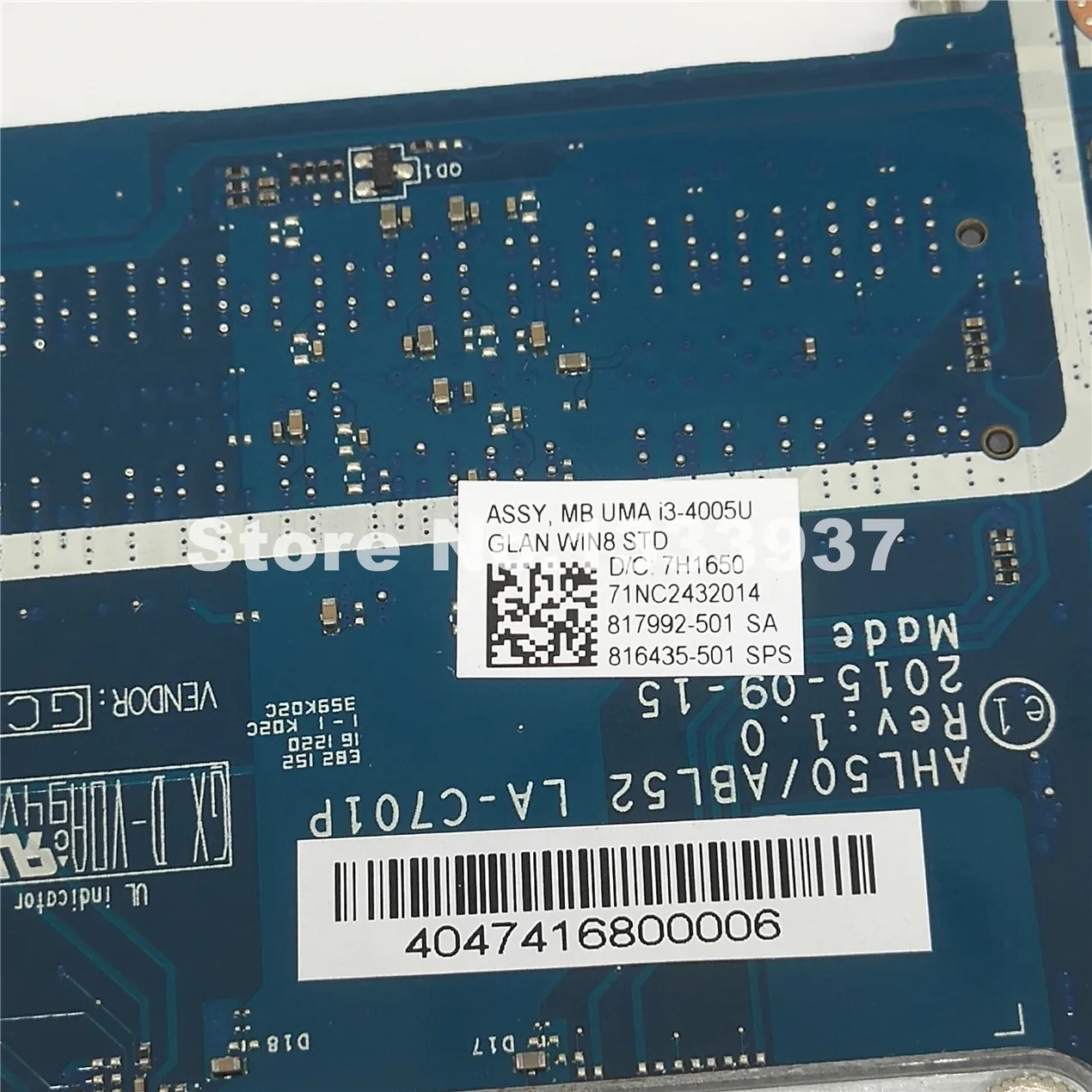 Материнская плата для ноутбука HP Pavilion 15 AC 816435 G4 250 501 819772|Материнские платы| |