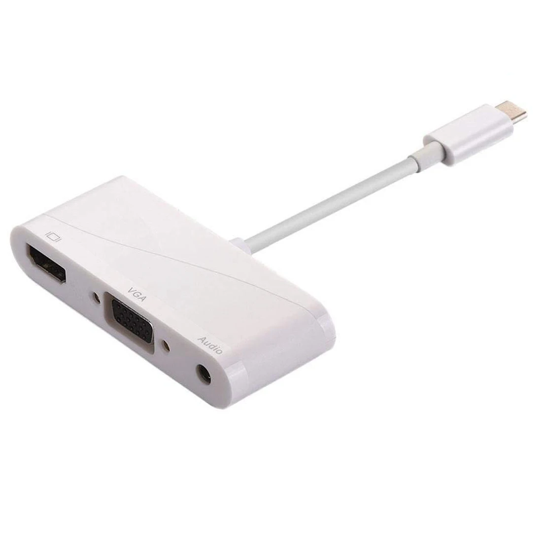 OPQ USB C к HDMI VGA адаптер 3 1 DVI 0 концентратор многопортовый для MacBook/MacBook Pro/Chromebook