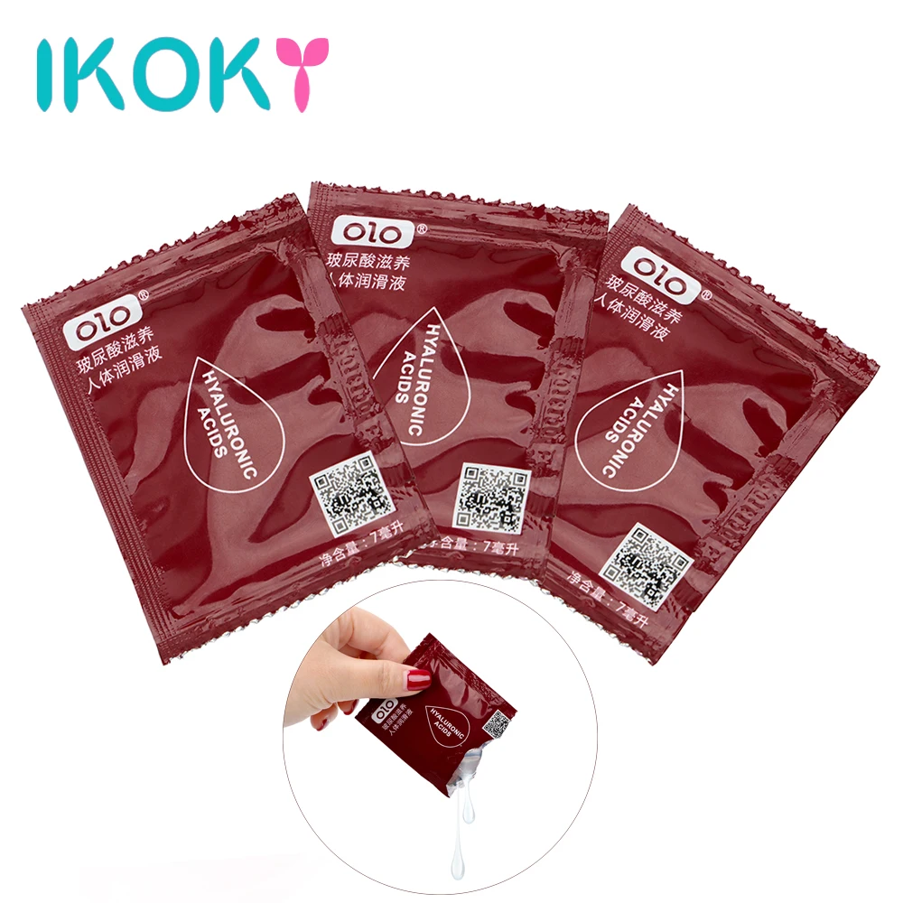 IKOKY 7 мл 3 шт. смазка для секса на водной основе от боли интимные игрушки женщин и