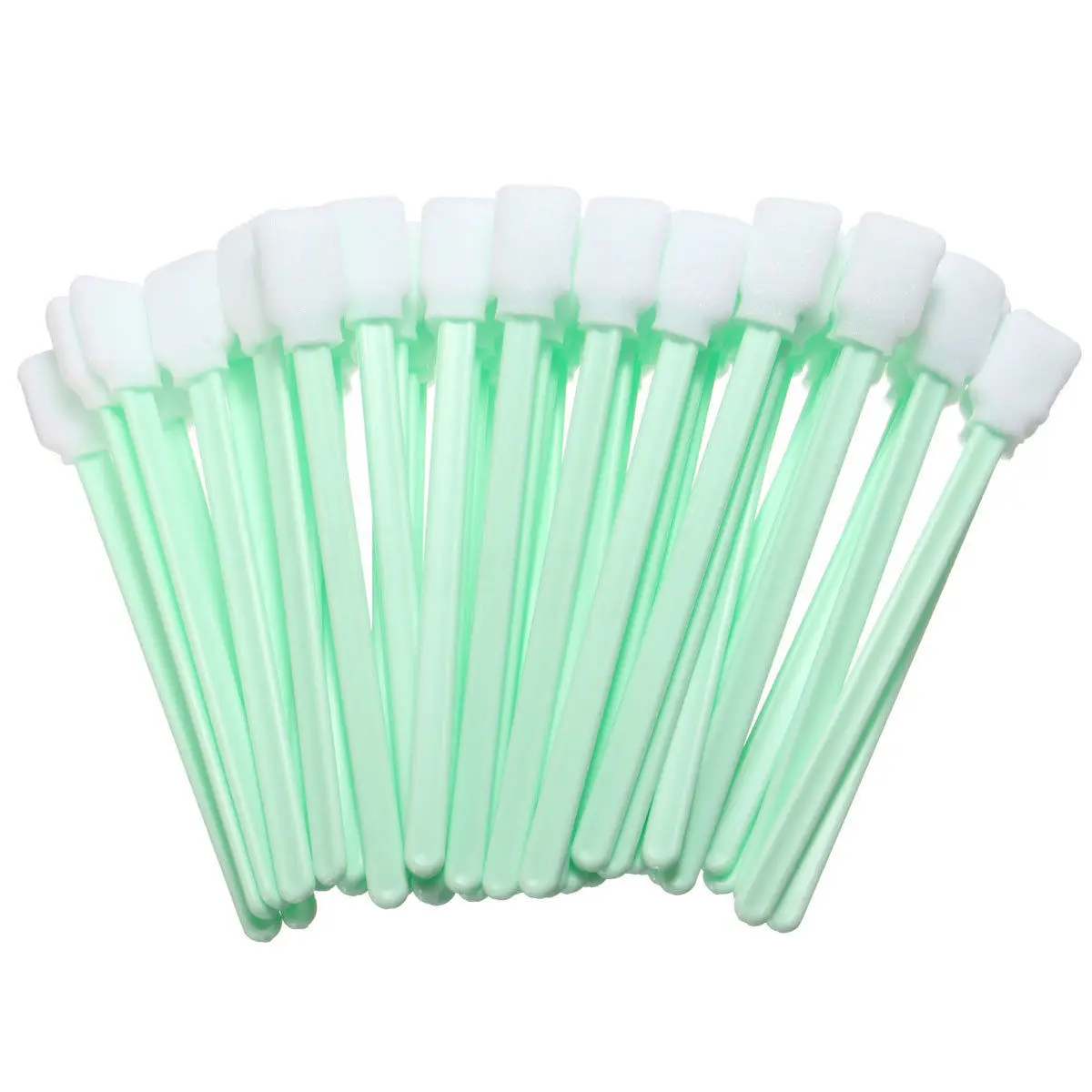 

PPYY NEW -50Pcs Sponge Head Cleaning Cleaner Swab Camera Lenses Inkjet Printer Swabs