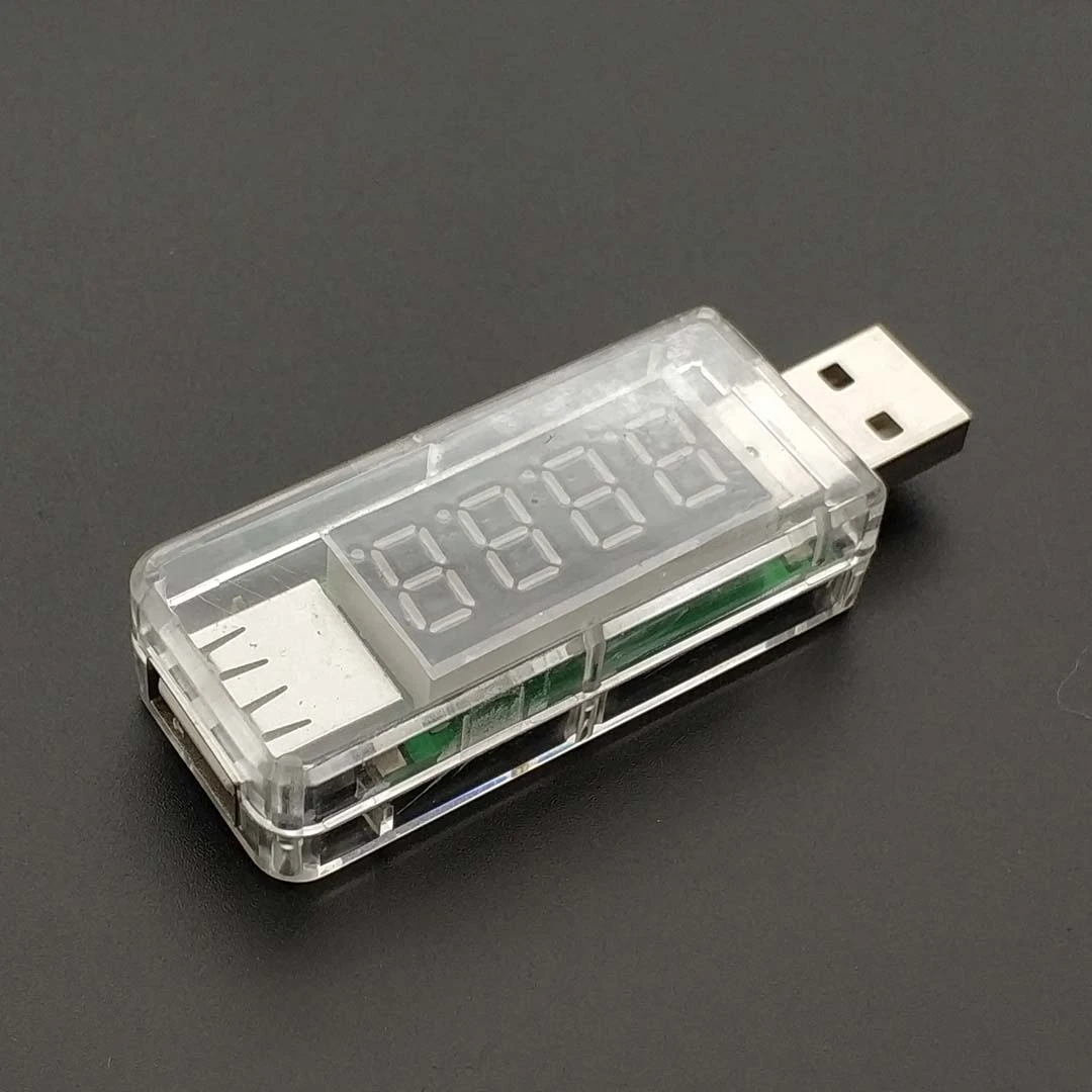 Вольтметр Smart Electronics цифровой USB Мобильный измеритель напряжения зарядка тока