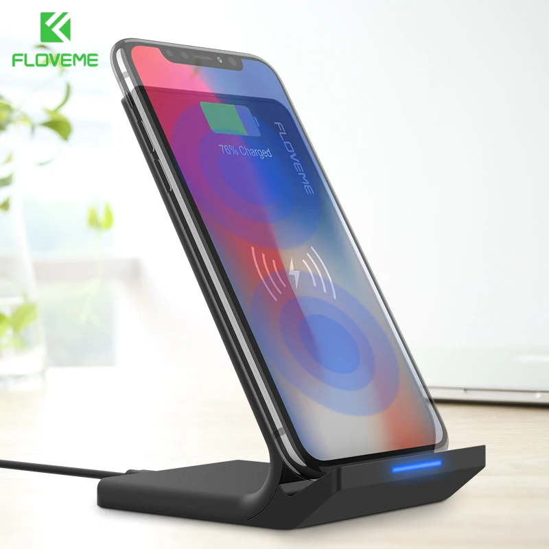 Беспроводное зарядное устройство FLOVEME для iPhone X 8 Plus 5 В/2 А QI Беспроводная USB