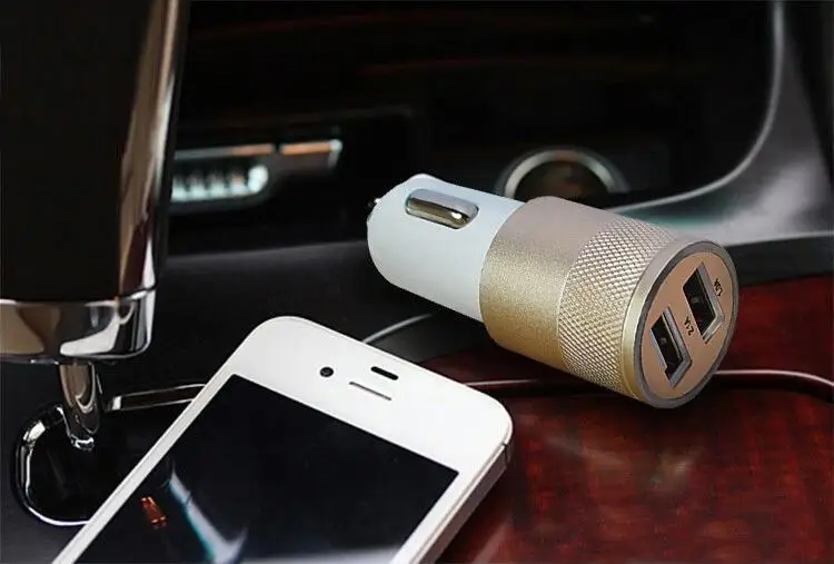 Универсальное быстрое автомобильное зарядное устройство USB для мобильного