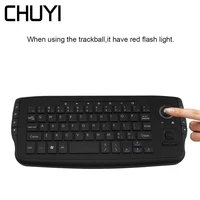 2 in 1 mini wireless gaming keyboard and mouse 2 4ghz trackball 1200 dpi 94keys keyboards for win 7 linux android mac xp vista