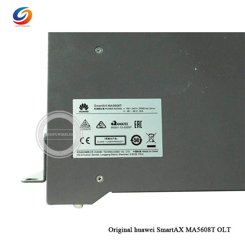 19 дюймов Oiginal New Hua wei OLT MA5608T GPON с 1 * MCUD1 + MPWD AC GPFD 16 портов C SFP модулем|Оптоволоконное