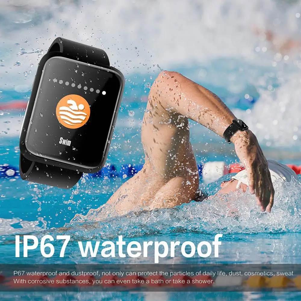 Новый Sport3 Смарт часы 1 3 "монитор сердечного ритма кровяного давления Push Message