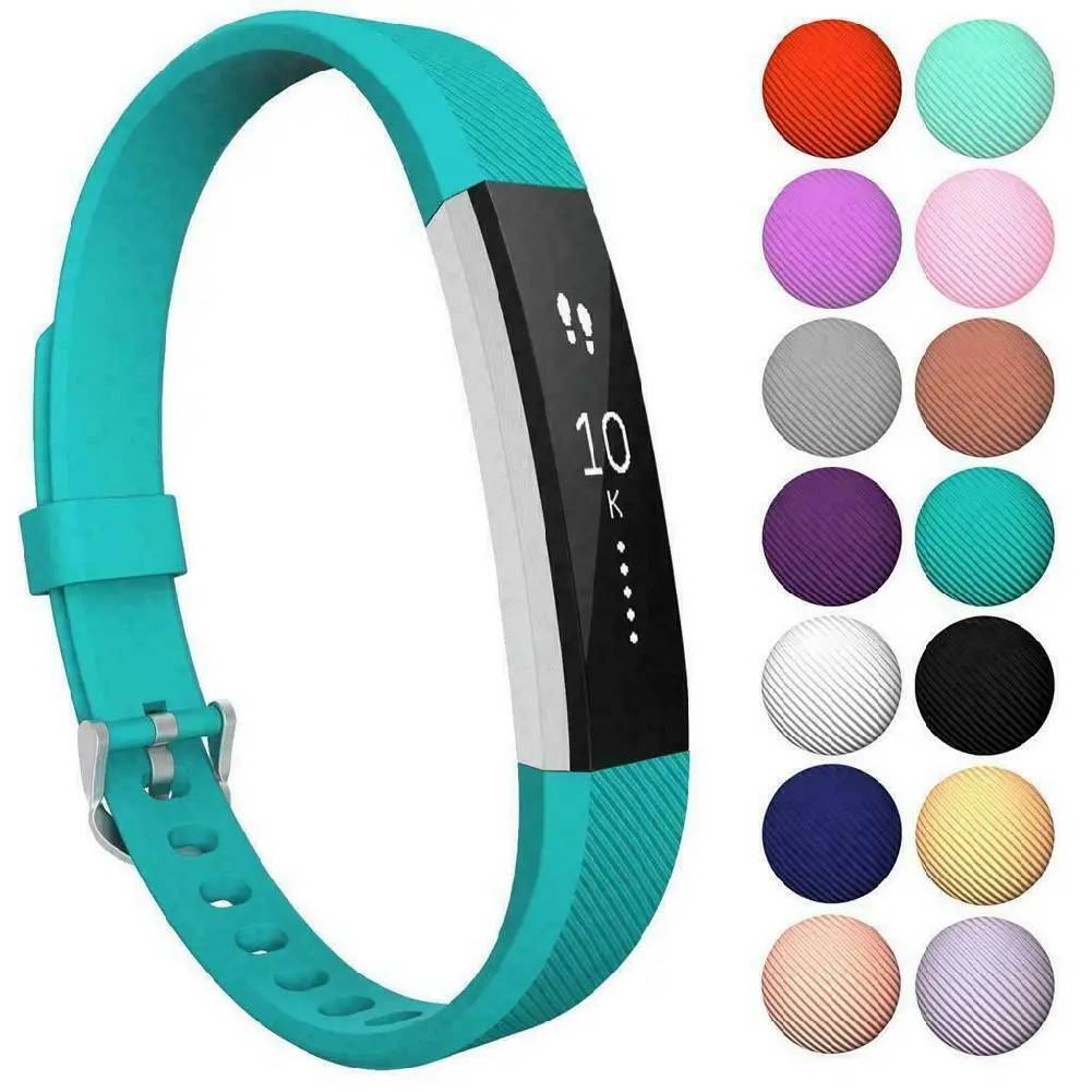 

EastVita 10 colors For Fitbit Alta/Alta HR Band Secure Strap Wristband Buckle Bracelet r20