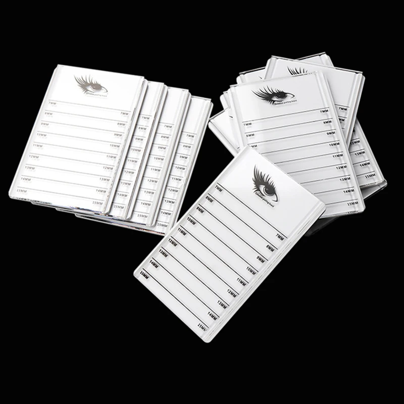 Коробка для хранения ресниц 10 слоев органайзер макияжа накладные ресницы клей