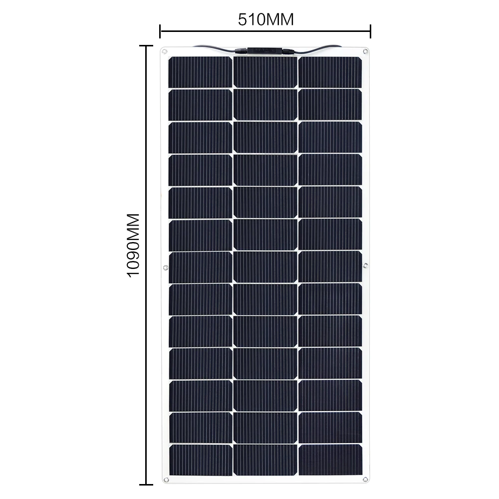 XINPUGUANG Новый высокоэффективный 19 5 V 100w гибкий модуль солнечной панели для 12v