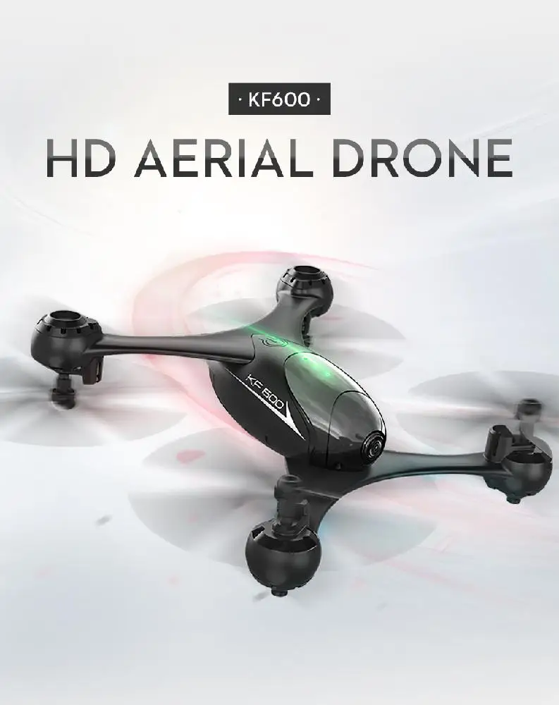 KF600 Радиоуправляемый квадрокоптер Дрон с камерой 720P 3D откидной головкой режим