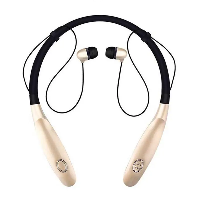 Портативные наушники беспроводное ожерелье с Bluetooth стерео Hd Soudns устройство
