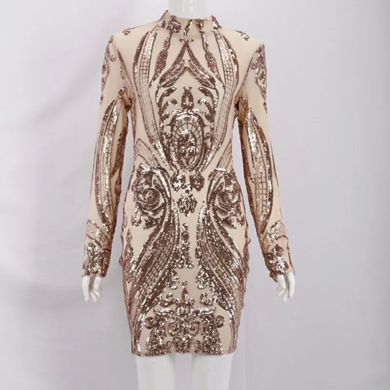 2019 модное платье-футляр в сеточку для вечеринок сексуальные платья с высоким