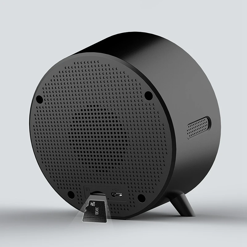См. Меня здесь S5 беспроводной Будильник Bluetooth динамик поддержка Sd карта Экран