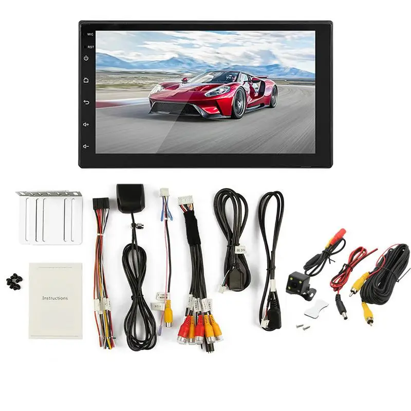 Автомобильный dvd плеер навигации Android 8 1 16 gb Оперативная память 7 дюймов Сенсорный