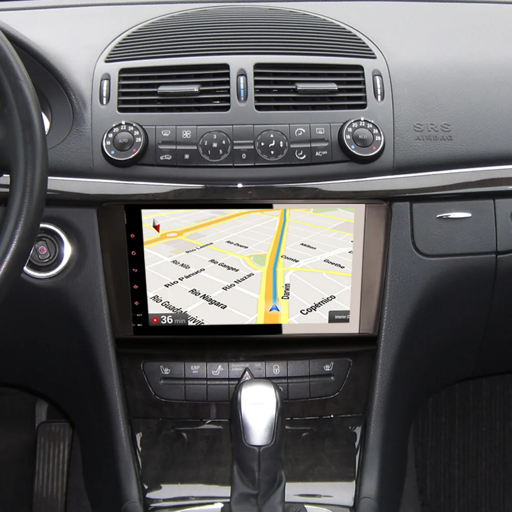 Автомагнитола 9 дюймов Android 8 1 спутниковая навигация DAB + радио Wi Fi 4G GPS OBD