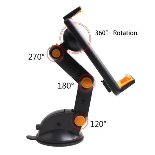 Регулируемая Автомобильная Присоска на 360 ° настольный держатель подставка для