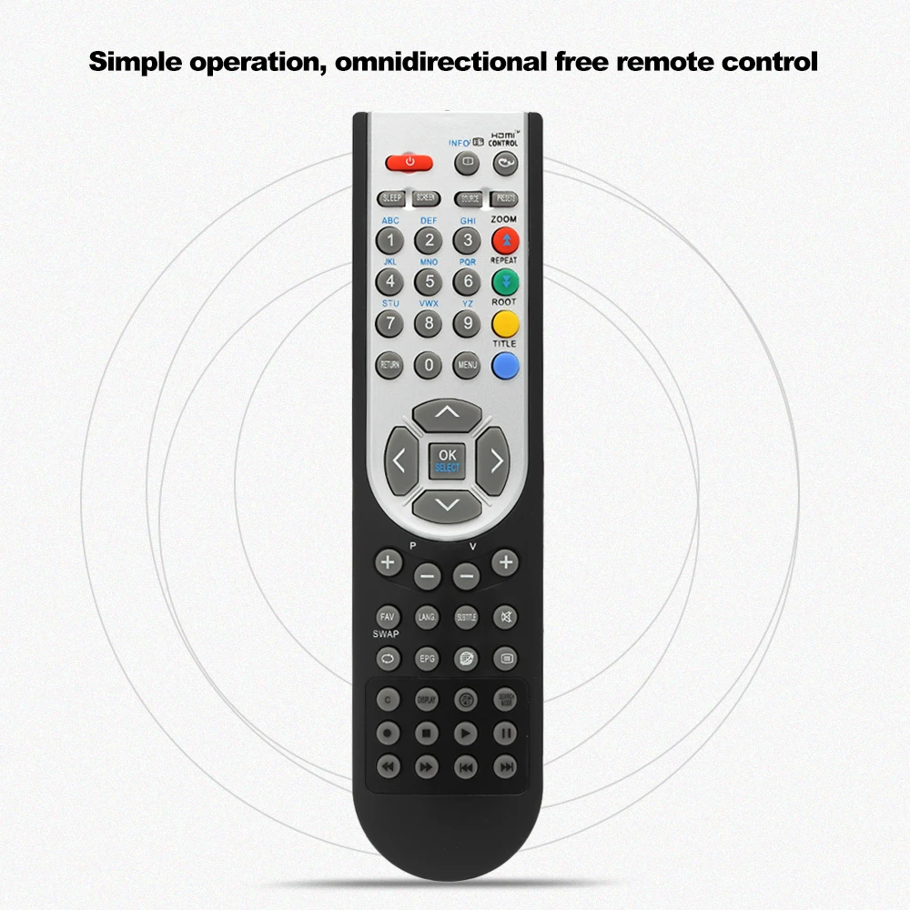 Пульт дистанционного управления RC1900 для SHARP JMB TELEFUNKEN BUSH TECHWOOD LCD LED плазменный Smart TV |