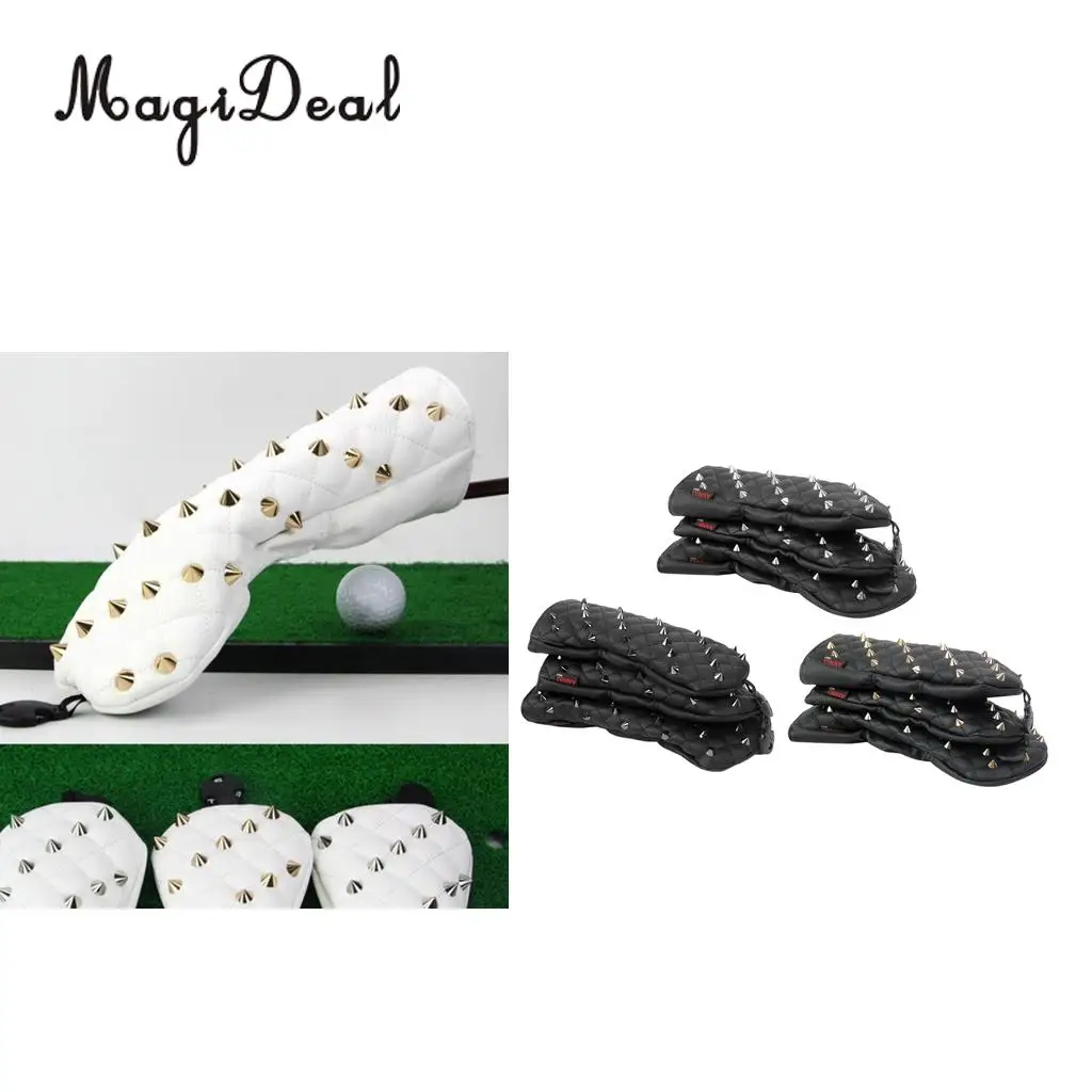 MagiDeal 3 шт./компл. искусственная Крышка для гольфа 460cc деревянной головки и