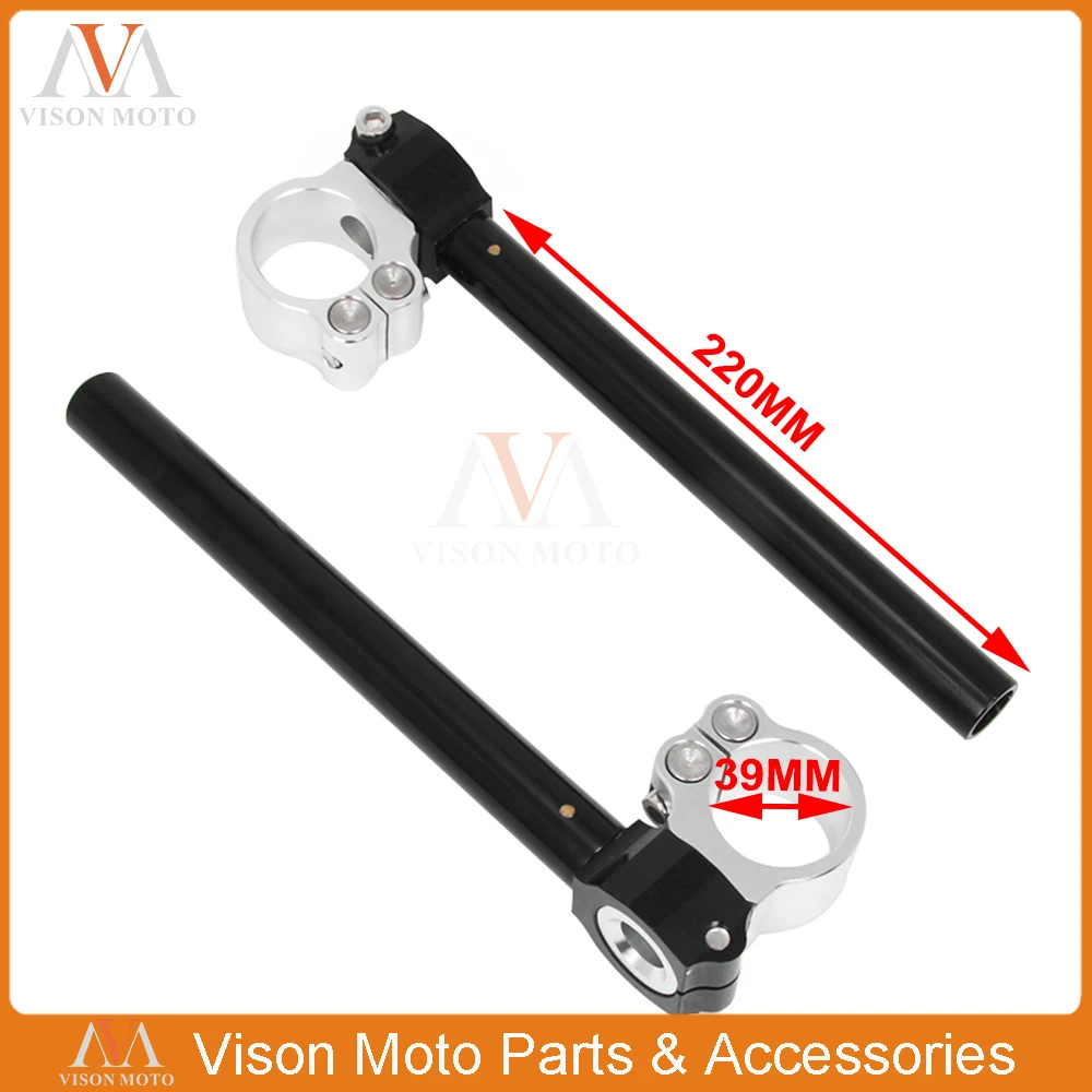 

35MM Adjustable handlebars Clipons Clip On For Honda CBX CL77 MR250 SL350 CB450 CL450 CB500 CX500 GB500 GL500 CB550 CB650 CB750