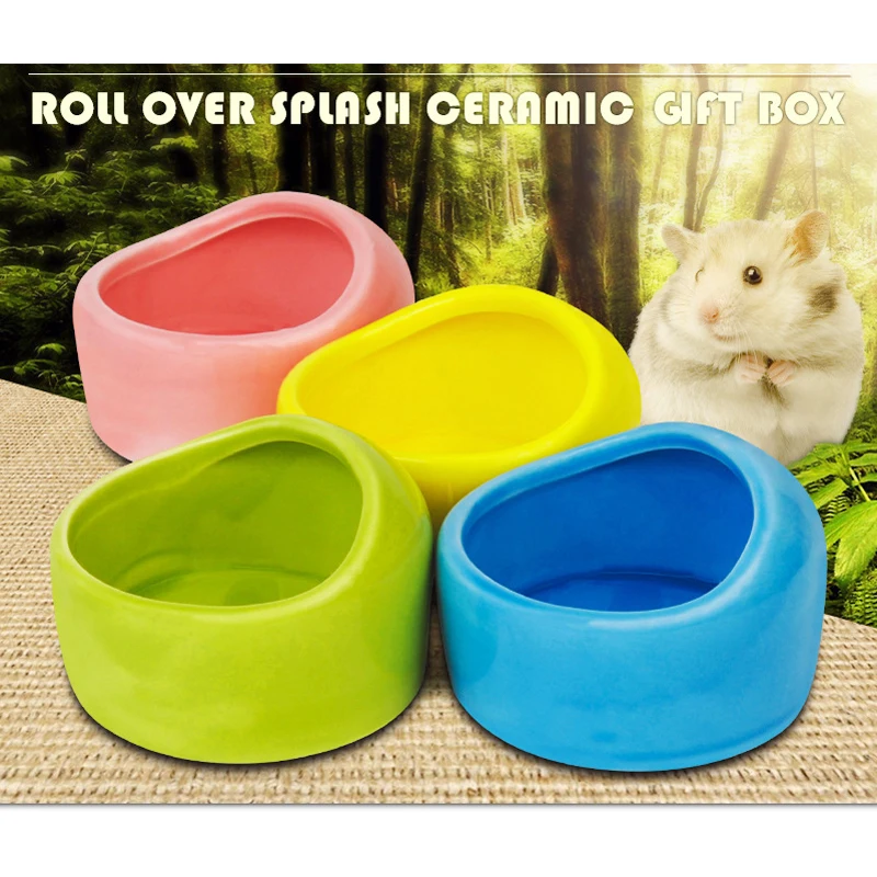 Кормушка Для кормушка для хомяка круглая коробка еды морские свинки белка