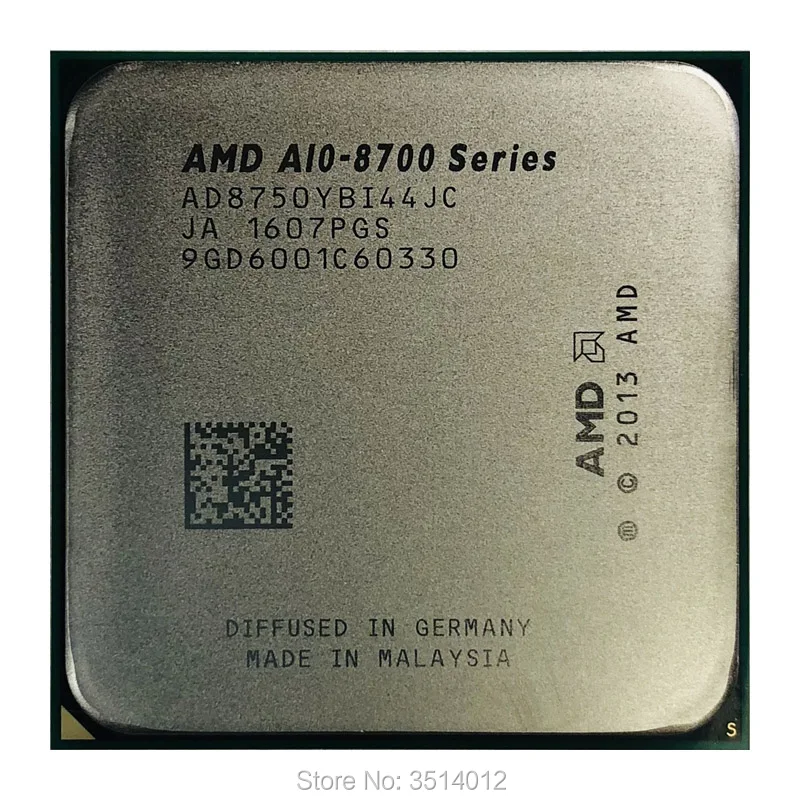 Процессор AMD 8750 PRO процессор A10 8750B 3 6 ГГц четырехъядерный AD875BYBI44JC/AD8750YBI44JC Socket FM2
